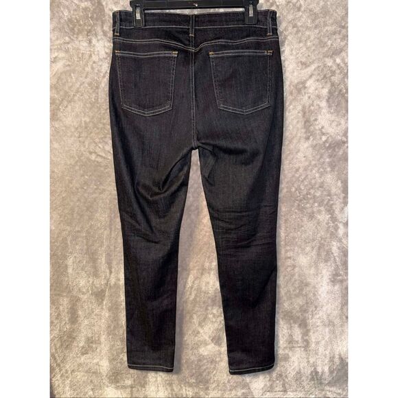 Eileen fisher Black Denim not distressed stretchy organic cotton blend jeans siz - Picture 4 of 5